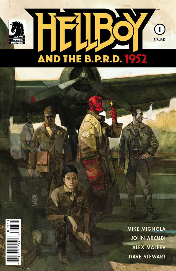 Cover of Hellboy and the B.P.R.D. [Hellboy and the B.P.R.D.: 1952] #1