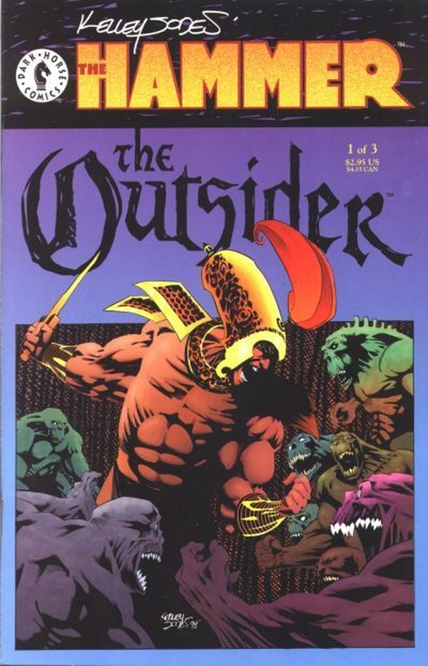 The Hammer: The Outsider #1 cover