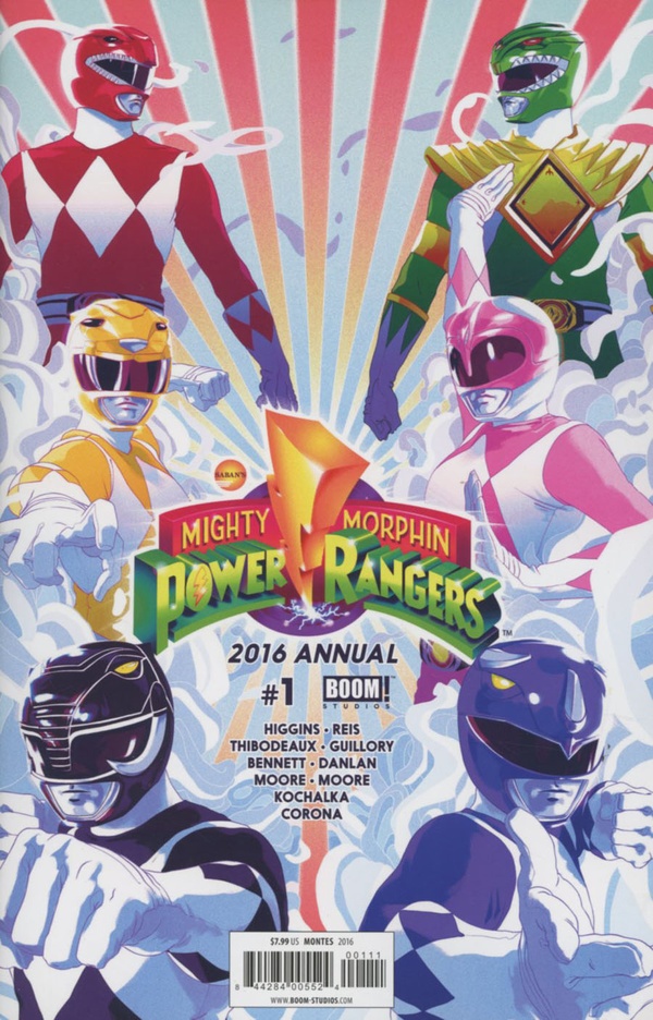 Mighty Morphin Power Rangers 2016 Annual (2016) #1