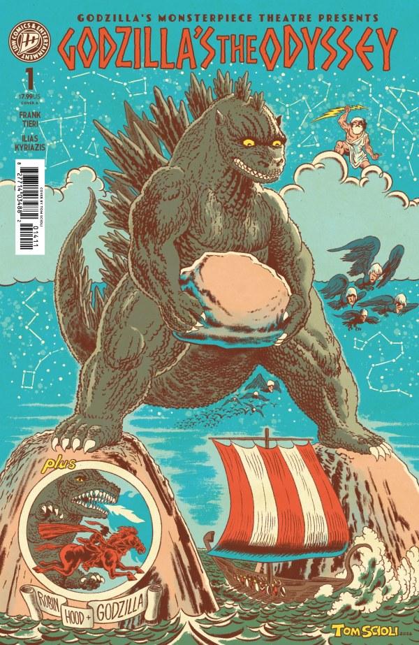 Godzilla's Monsterpiece Theatre Presents: Godzilla's The Odyssey (2026) #1 cover