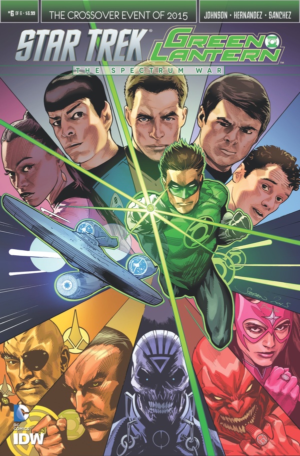 Cover of Star Trek / Green Lantern #6