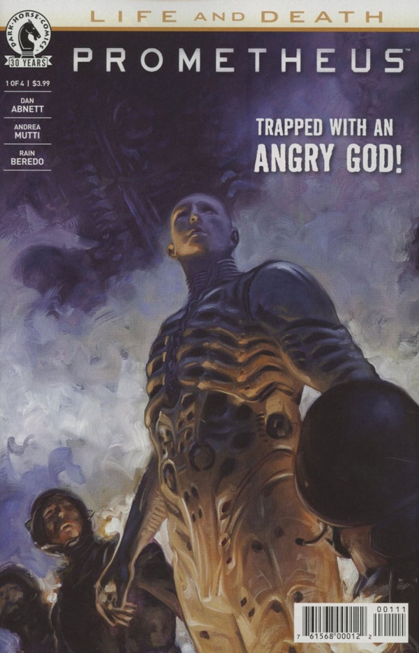 Prometheus: Life and Death (2016) #1 cover
