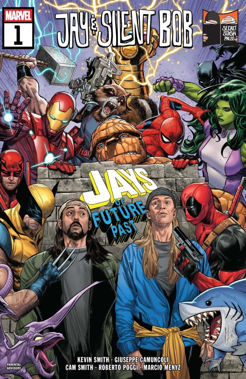 Jay & Silent Bob: Jays of Future Past (2026) #1 cover