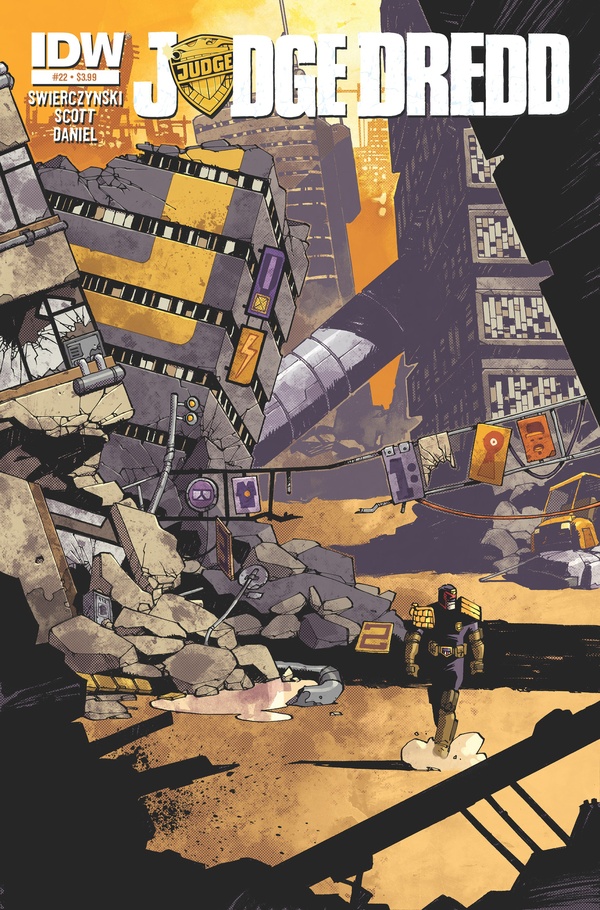 Judge Dredd (2012) #22 cover