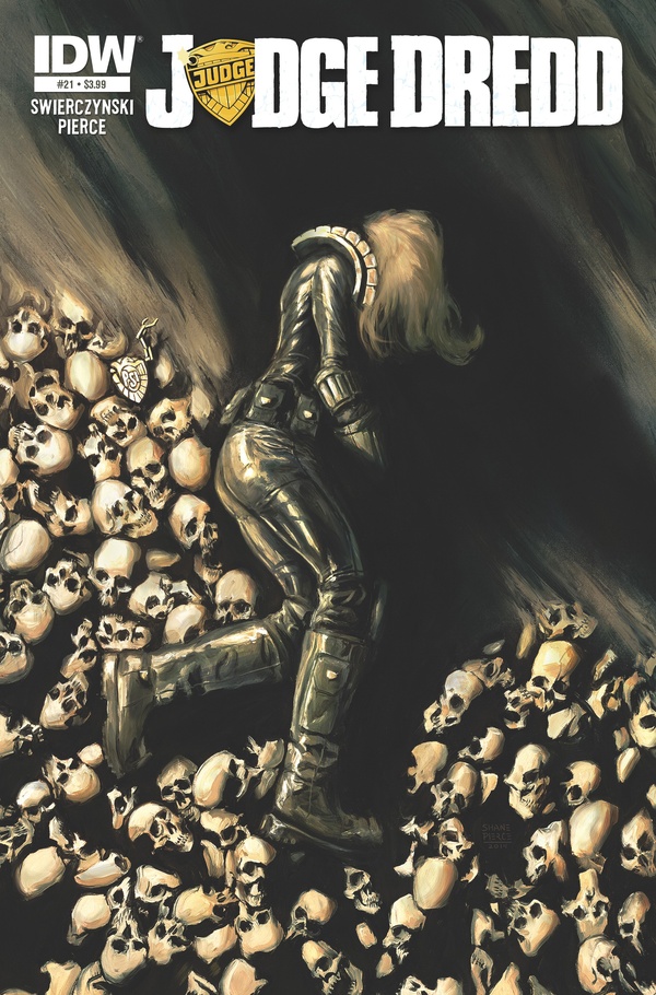 Judge Dredd (2012) #21 cover