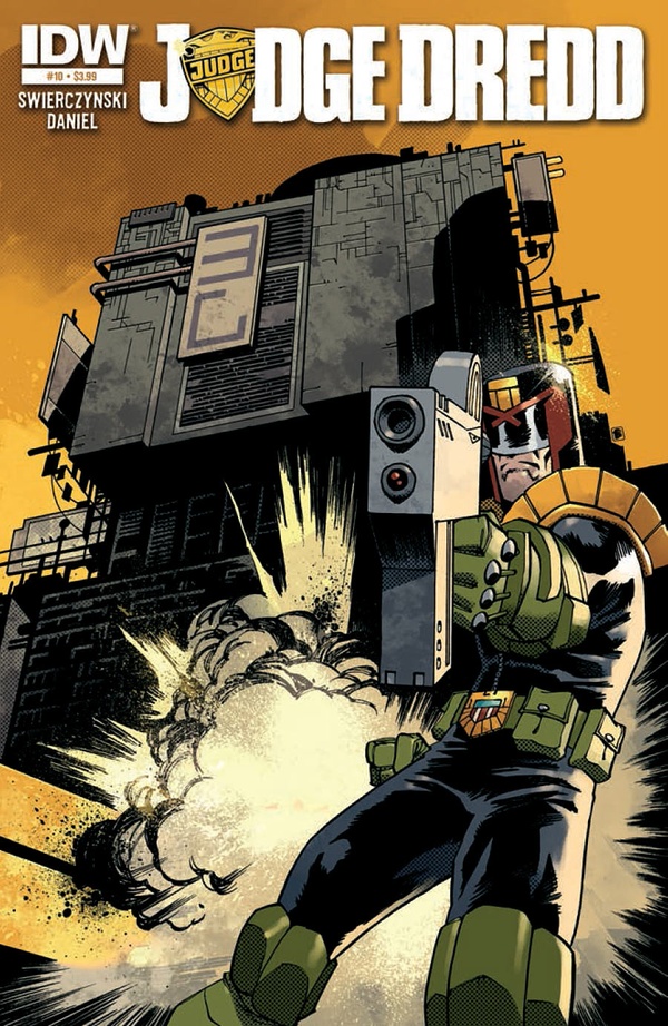 Judge Dredd (2012) #10 cover