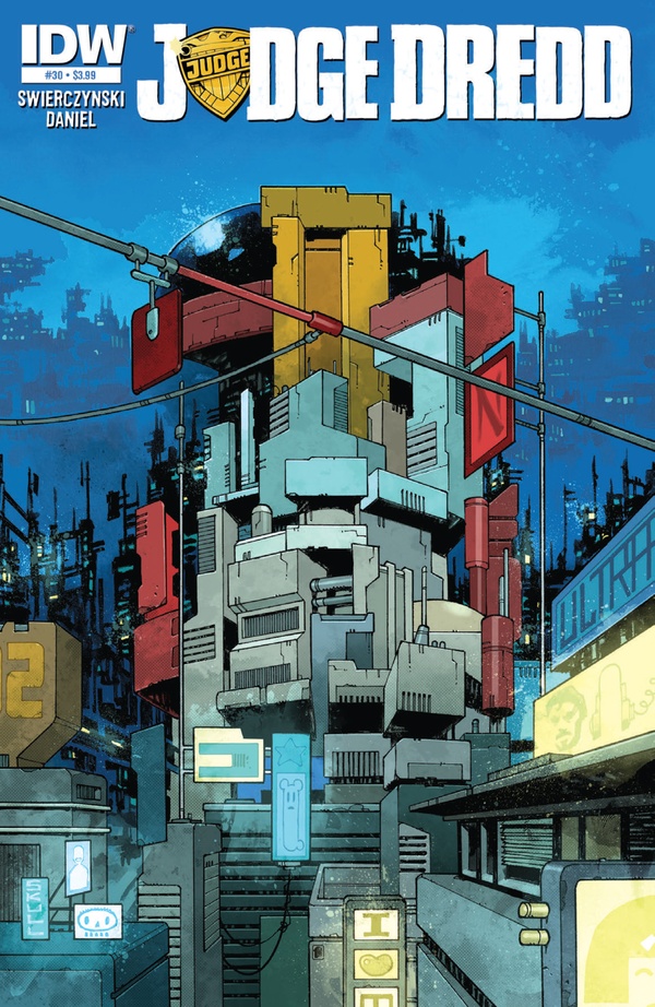 Judge Dredd (2012) #30 cover
