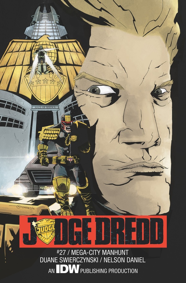 Judge Dredd (2012) #27 cover