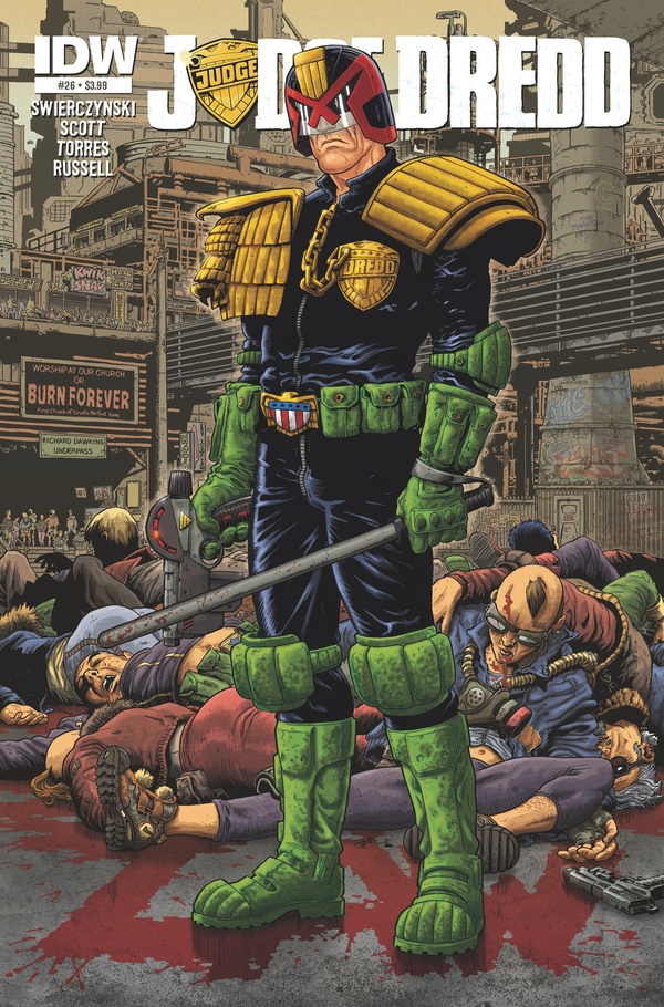 Judge Dredd (2012) #26 cover