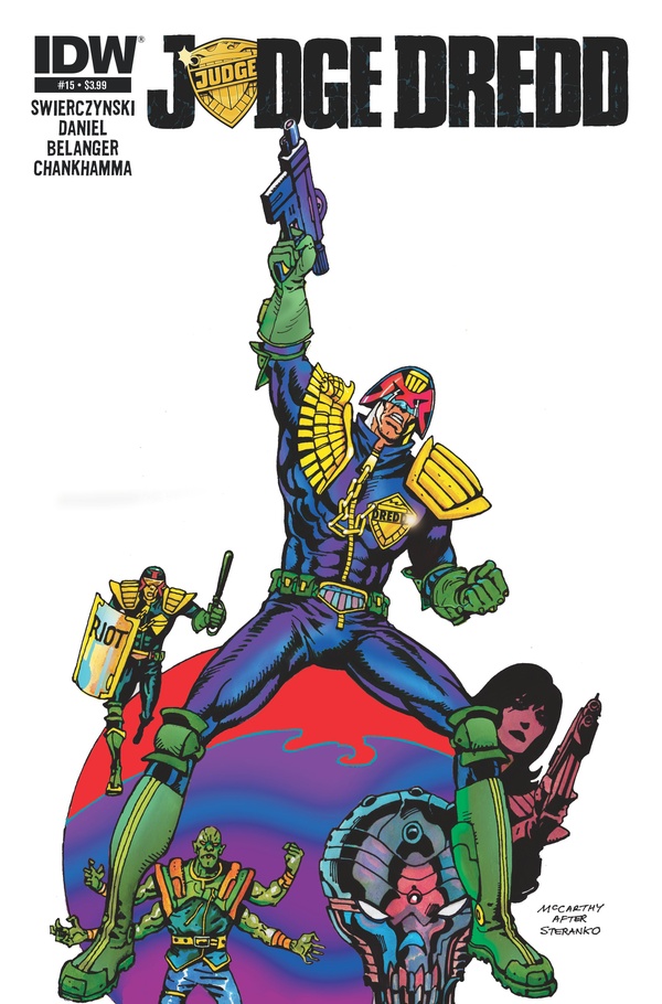 Judge Dredd (2012) #15 cover