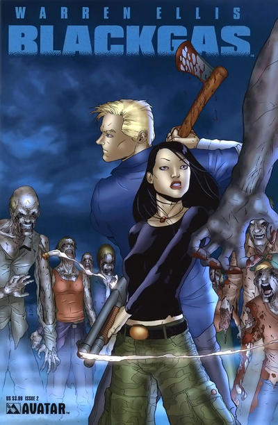 Cover of Warren Ellis Blackgas #2