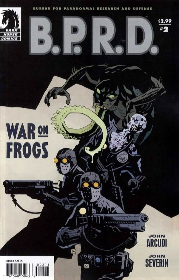 Cover of B.P.R.D.: War on Frogs #2