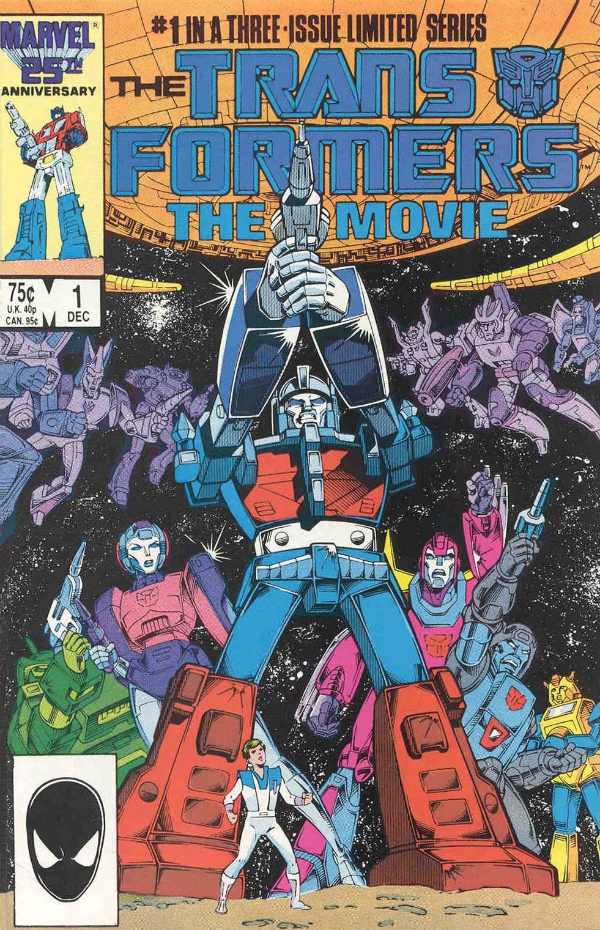 Transformers: The Movie #1 cover