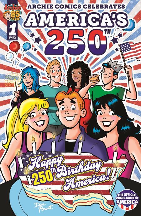 Archie Comics Celebrates America's 250th (2026) #1 cover