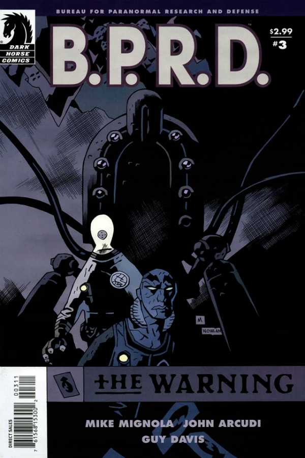 B.P.R.D.: The Warning (2008) #3 cover