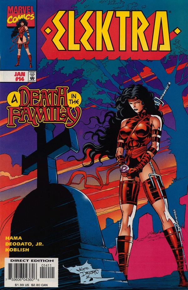 Elektra (1996) #14 cover