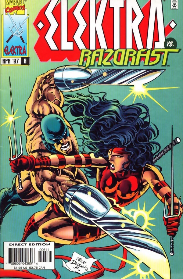 Elektra (1996) #6 cover