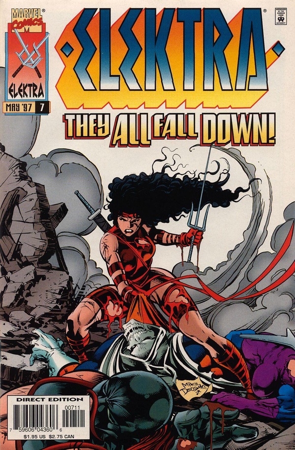 Elektra (1996) #7 cover