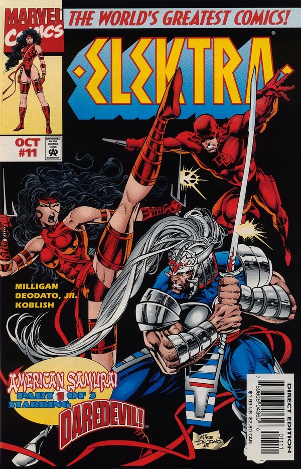 Elektra (1996) #11 cover