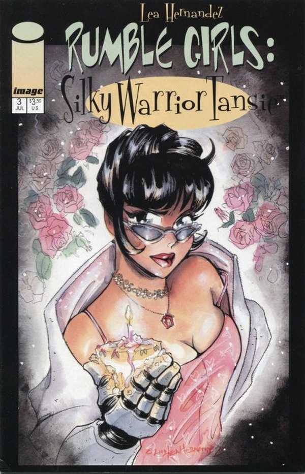 Rumble Girls: Silky Warrior Tansie #3 cover