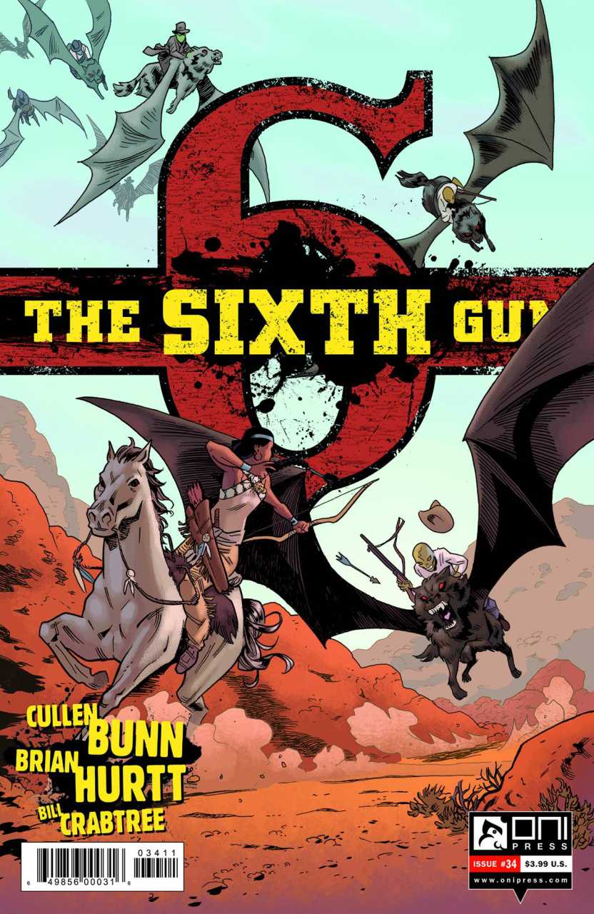 The Sixth Gun (2010) #34 cover