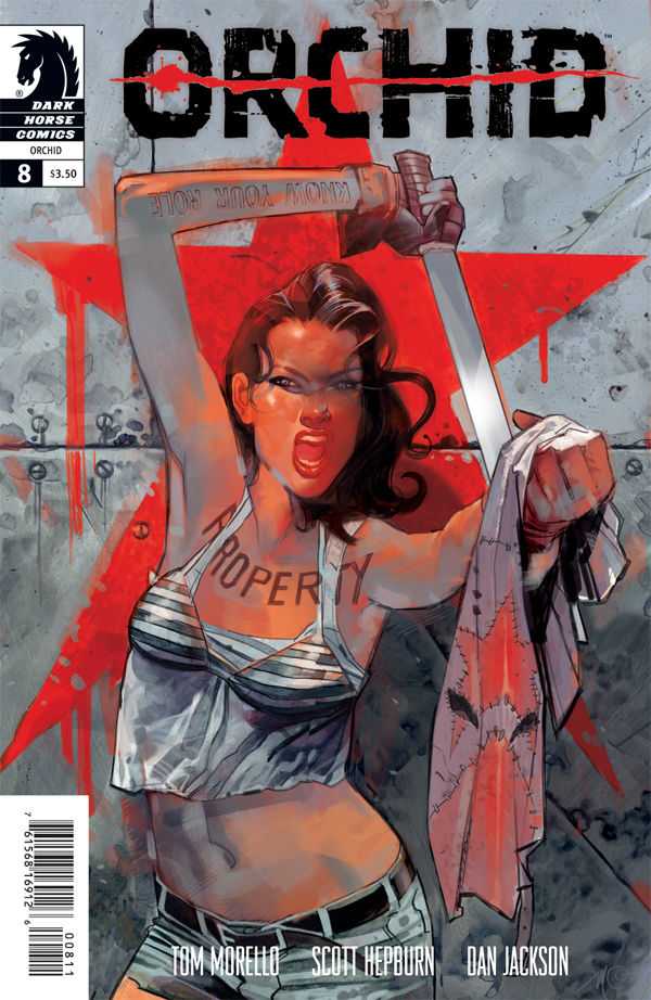 Orchid (2011) #8 cover