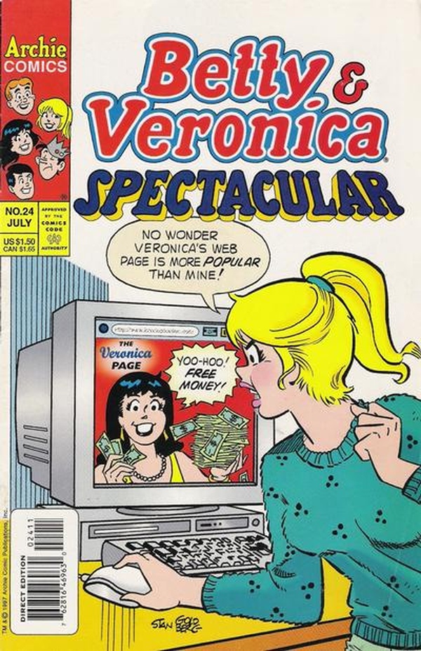 Betty and Veronica Spectacular #24 cover