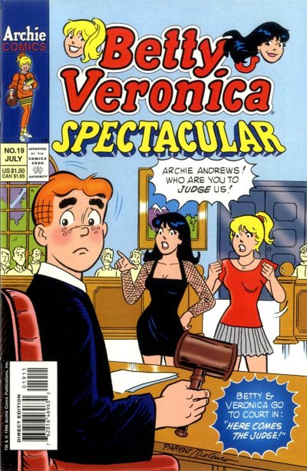 Betty and Veronica Spectacular #19 cover