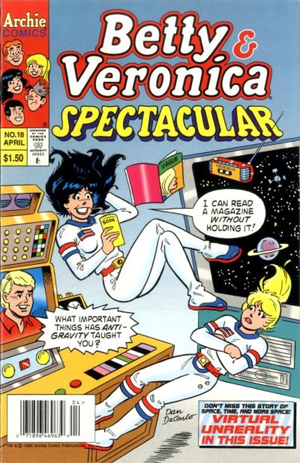 Betty and Veronica Spectacular #18 cover