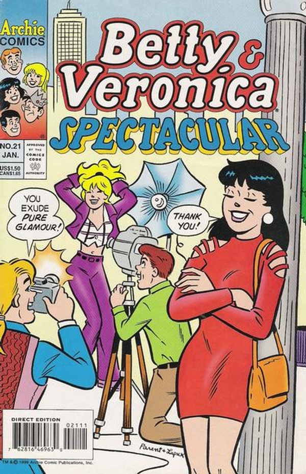 Betty and Veronica Spectacular #21 cover