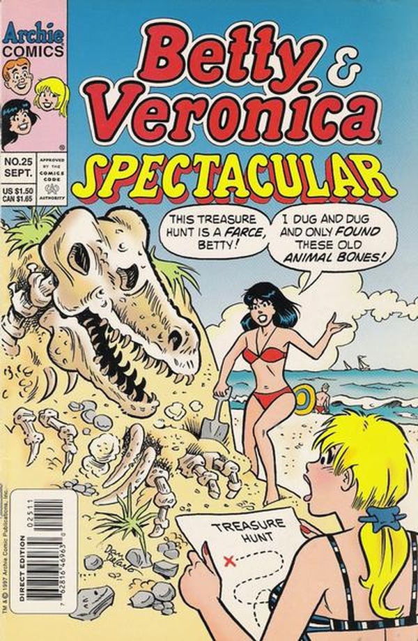 Betty and Veronica Spectacular #25 cover