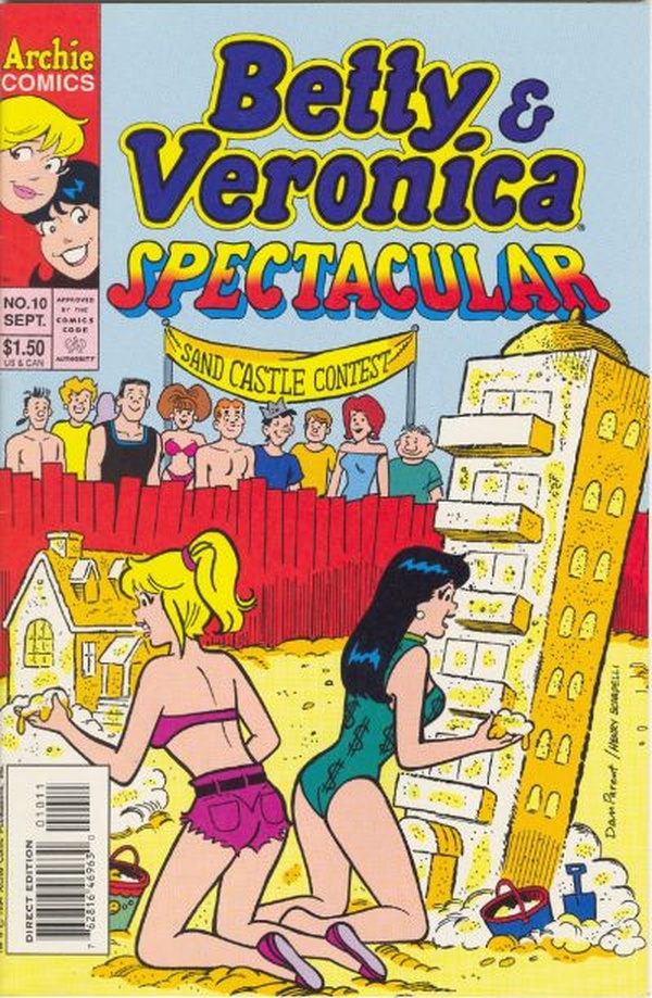 Betty and Veronica Spectacular #10 cover