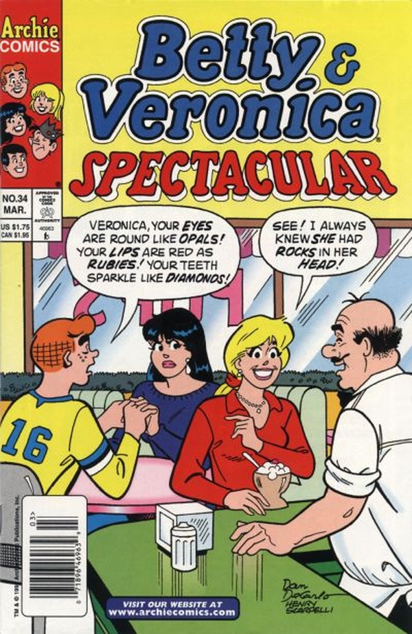 Betty and Veronica Spectacular #34 cover