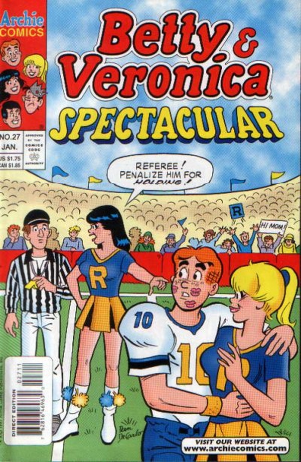 Betty and Veronica Spectacular #27 cover