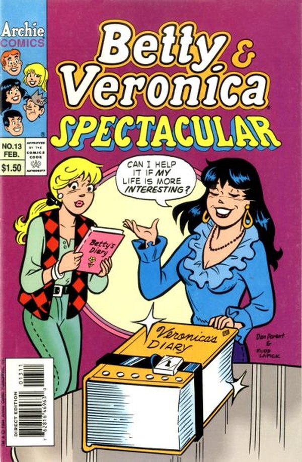 Betty and Veronica Spectacular #13 cover