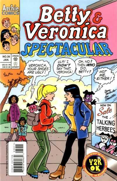 Betty and Veronica Spectacular #39 cover