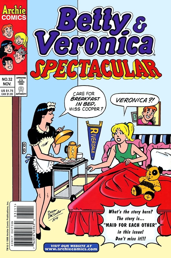 Betty and Veronica Spectacular #32 cover