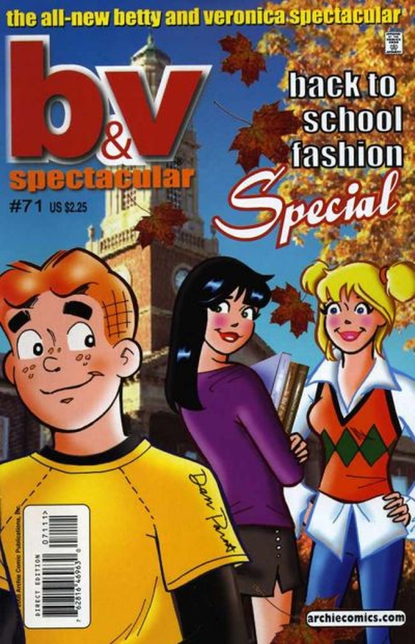 Betty and Veronica Spectacular #71 cover