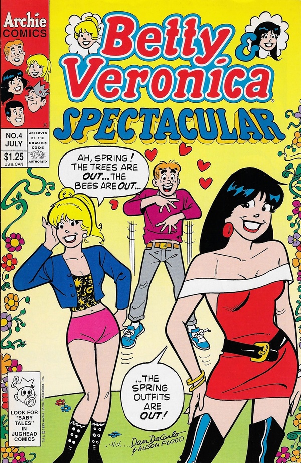 Betty and Veronica Spectacular #4 cover