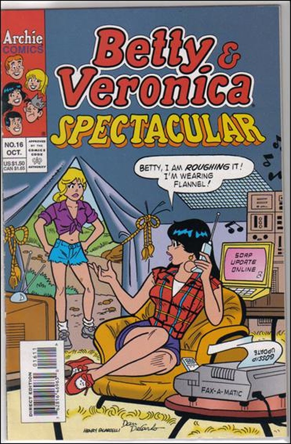 Betty and Veronica Spectacular #16 cover