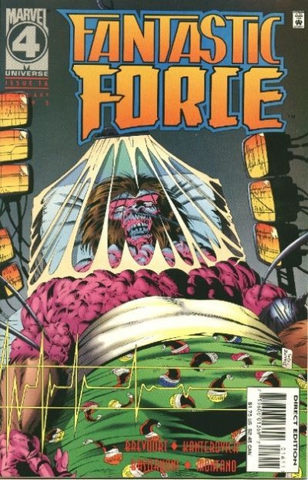 Fantastic Force (1994) #16 cover