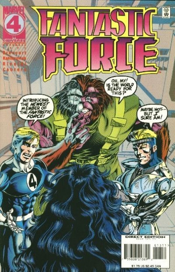 Fantastic Force (1994) #13 cover