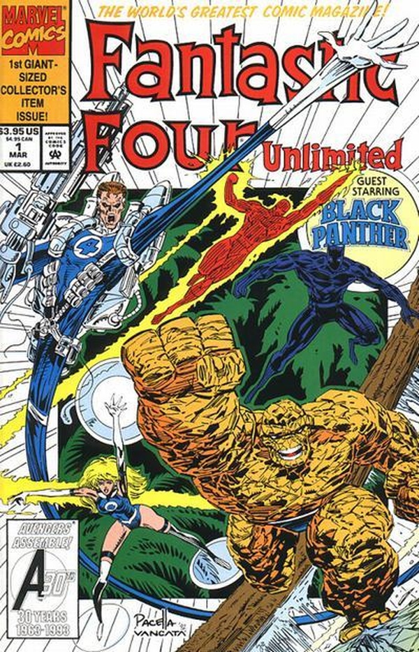 Fantastic Four Unlimited (1993) #1 cover