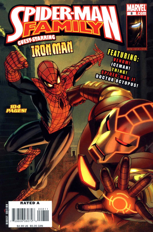 Spider-Man Family (2007) #8 cover