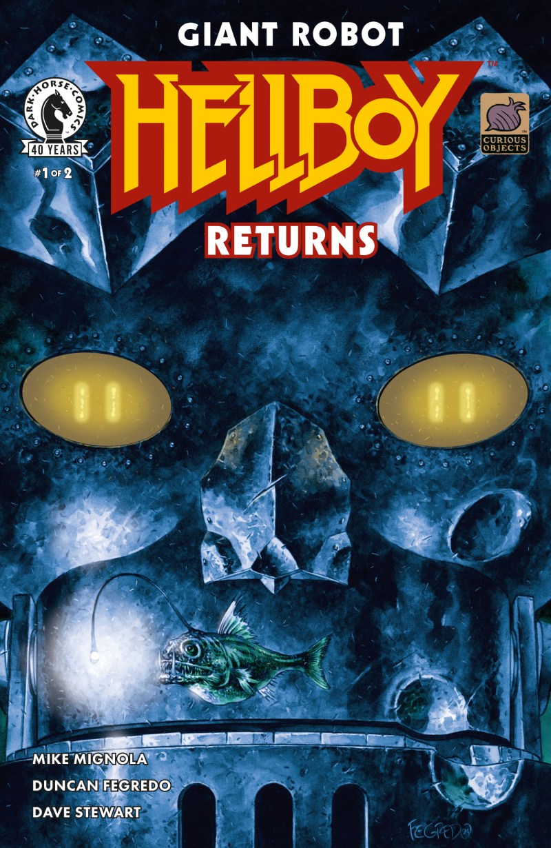 Giant Robot Hellboy Returns
