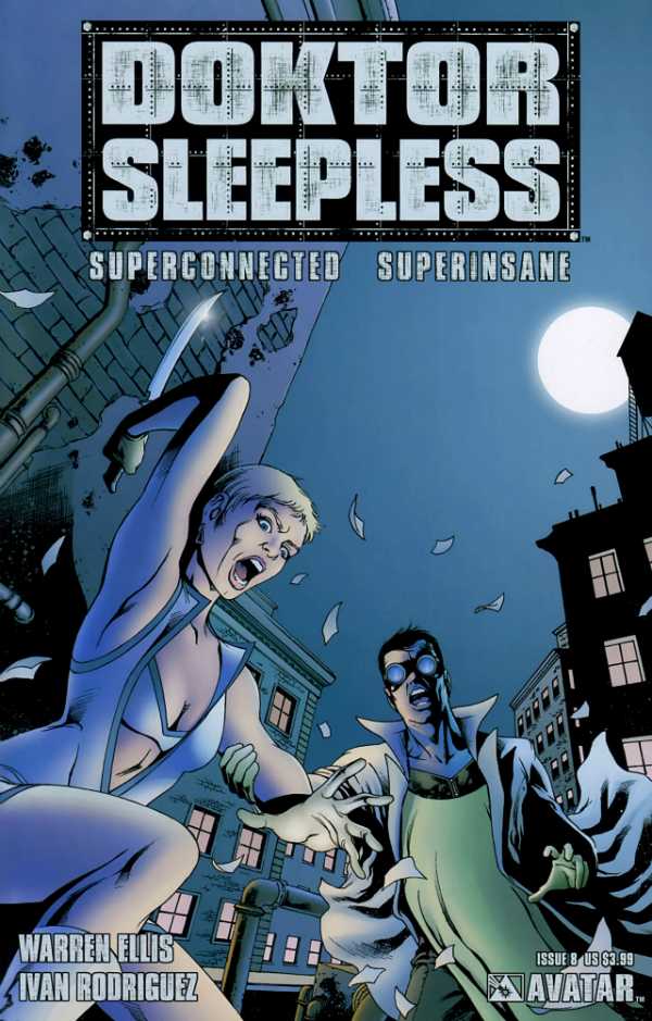 Doktor Sleepless (2007) #8 cover