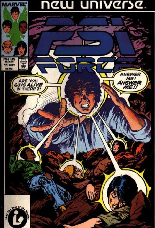 Psi-Force (1986) #11 cover
