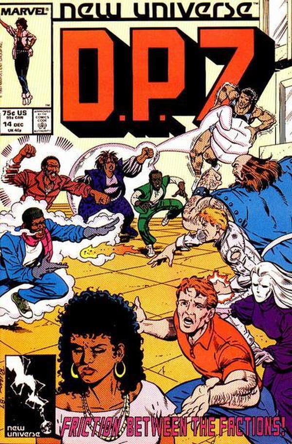 D.P. 7 (1986) #14 cover