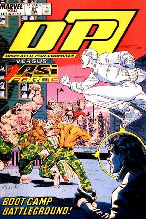 D.P. 7 (1986) #23 cover