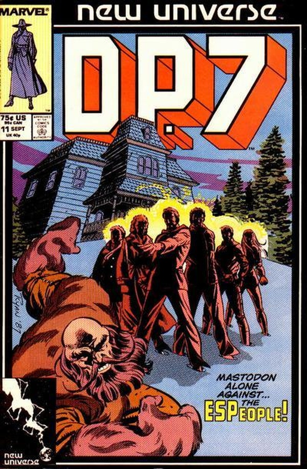 D.P. 7 (1986) #11 cover